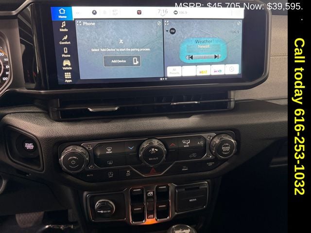 2026 Jeep Wrangler WRANGLER 4-DOOR SPORT