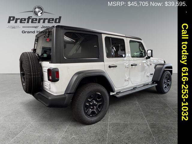 2026 Jeep Wrangler WRANGLER 4-DOOR SPORT