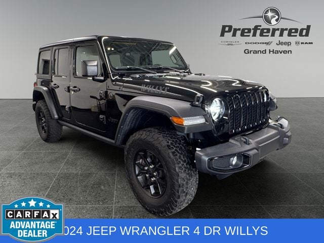 2024 Jeep Wrangler 4-Door Willys 4x4