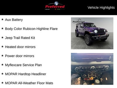 2026 Jeep Wrangler WRANGLER 4-DOOR RUBICON