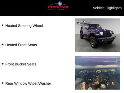 2026 Jeep Wrangler WRANGLER 4-DOOR RUBICON