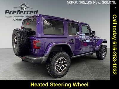 2026 Jeep Wrangler WRANGLER 4-DOOR RUBICON
