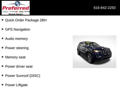 2018 Jeep Grand Cherokee Limited 4x4