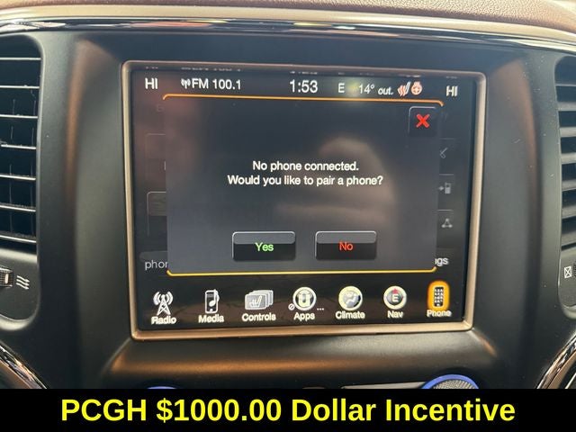 2017 Jeep Grand Cherokee Summit 4x4