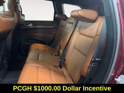 2017 Jeep Grand Cherokee Summit 4x4