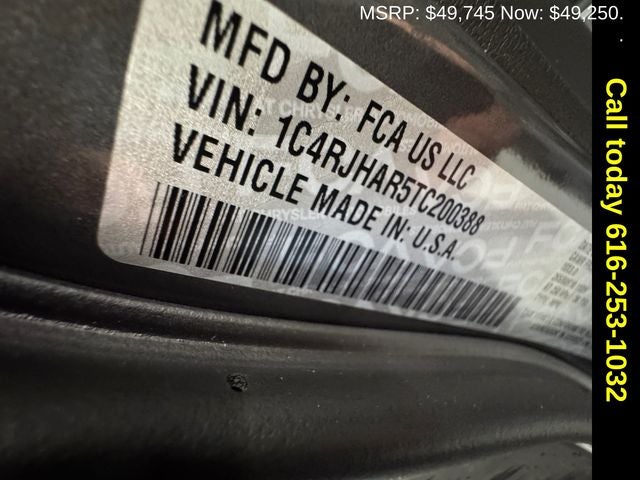 2026 Jeep Grand Cherokee GRAND CHEROKEE ALTITUDE 4X4