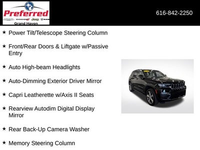 2024 Jeep Grand Cherokee Limited 3.6 Liter V6 4WD