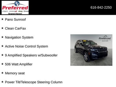 2024 Jeep Grand Cherokee Limited 3.6 Liter V6 4WD