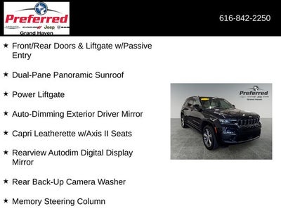 2024 Jeep Grand Cherokee Limited 3.6 Liter V6 4WD