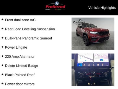 2025 Jeep Grand Cherokee GRAND CHEROKEE LIMITED 4X4