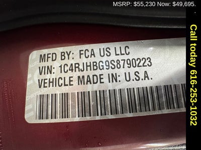 2025 Jeep Grand Cherokee GRAND CHEROKEE LIMITED 4X4