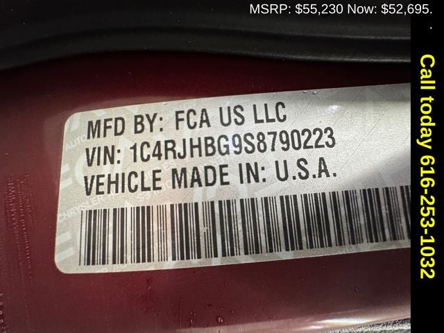 2025 Jeep Grand Cherokee GRAND CHEROKEE LIMITED 4X4