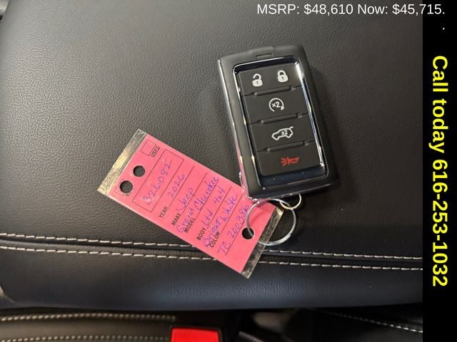 2026 Jeep Grand Cherokee GRAND CHEROKEE LIMITED 4X4