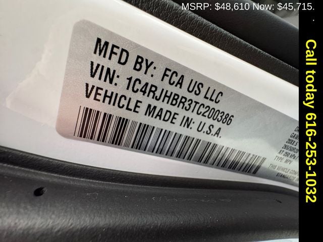 2026 Jeep Grand Cherokee GRAND CHEROKEE LIMITED 4X4