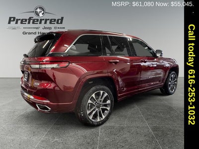 2025 Jeep Grand Cherokee GRAND CHEROKEE OVERLAND 4X4