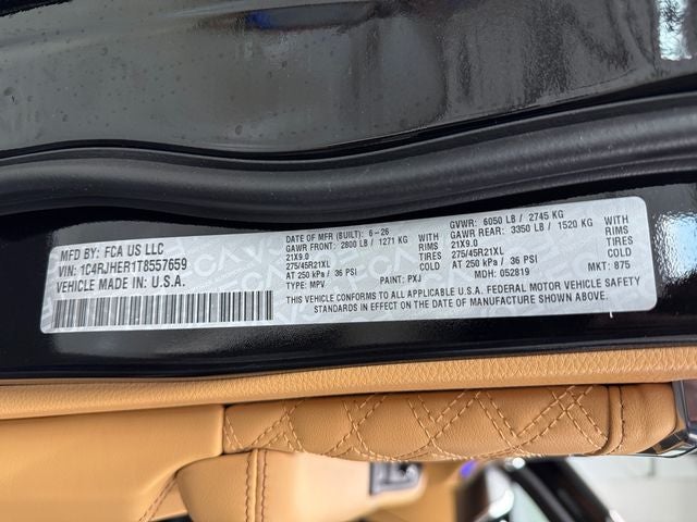 2026 Jeep Grand Cherokee GRAND CHEROKEE SUMMIT 4X4