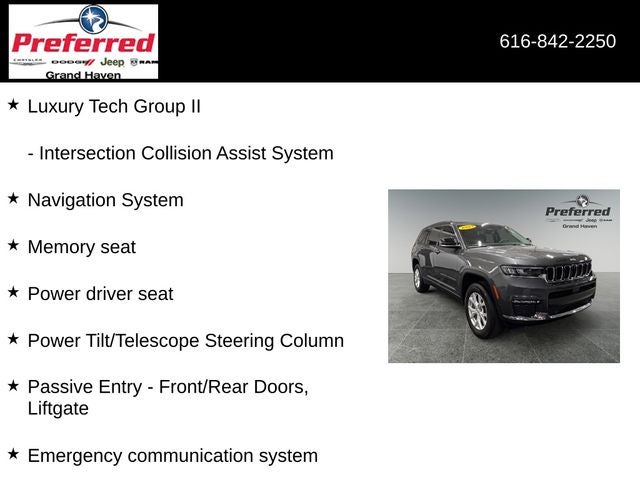 2023 Jeep Grand Cherokee L Limited 4x4