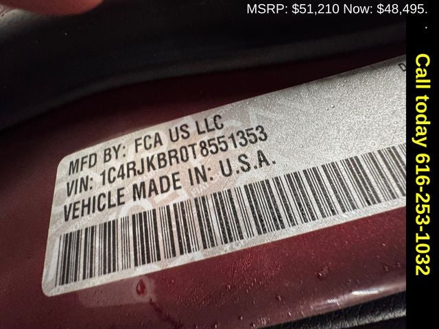 2026 Jeep Grand Cherokee L GRAND CHEROKEE L LIMITED 4X4