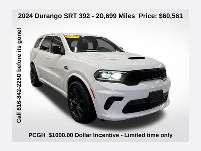 2024 Dodge Durango SRT 392 6.4 Liter V8 AWD 3rd Row Seating