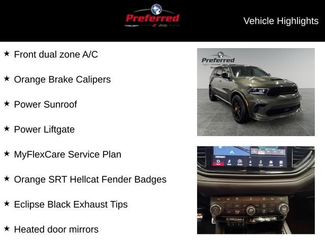 2026 Dodge Durango DURANGO SRT HELLCAT JAILBREAK AWD