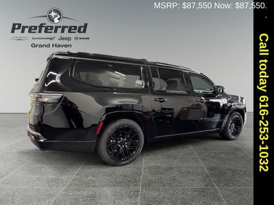 2026 Jeep Grand Wagoneer GRAND WAGONEER L LIMITED RESERVE 4X4