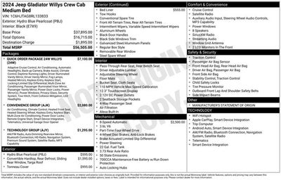 2024 Jeep Gladiator Willys