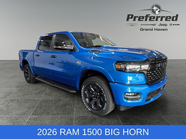 2026 RAM 1500 Big Horn Crew Cab 4x4 5'7' Box