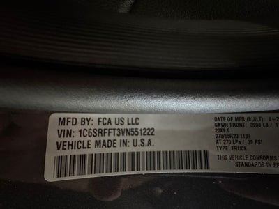 2027 RAM Ram 1500 RAM 1500 BIG HORN CREW CAB 4X4 5'7' BOX