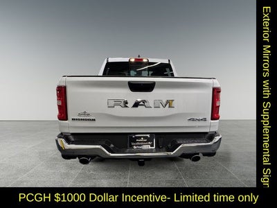 2026 RAM Ram 1500 RAM 1500 BIG HORN CREW CAB 4X4 5'7' BOX