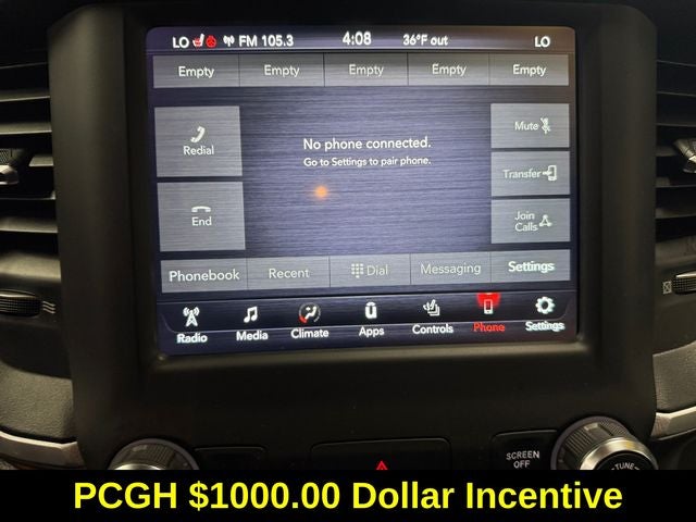 2021 RAM 1500 Big Horn Crew Cab 4x4 5'7' Box