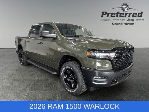 2026 RAM Ram 1500 RAM 1500 WARLOCK CREW CAB 4X4 5'7' BOX