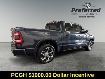 2019 RAM 1500 Limited 5.7 Liter V8 Hemi Crew Cab 4WD