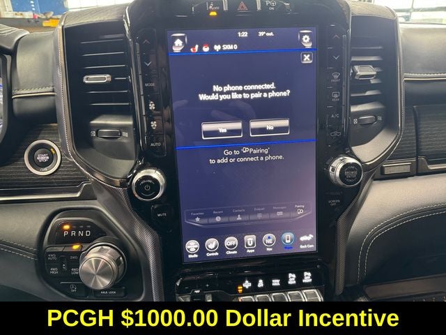 2019 RAM 1500 Limited 5.7 Liter V8 Hemi Crew Cab 4WD