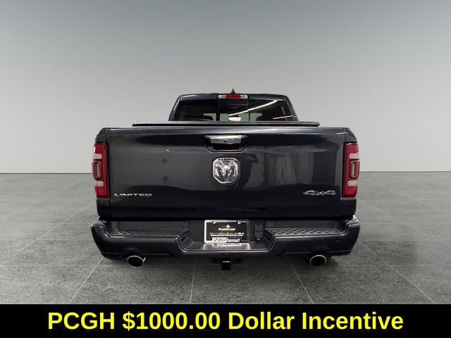 2019 RAM 1500 Limited 5.7 Liter V8 Hemi Crew Cab 4WD