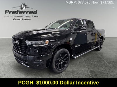 2026 RAM Ram 1500 RAM 1500 LARAMIE CREW CAB 4X4 5'7' BOX