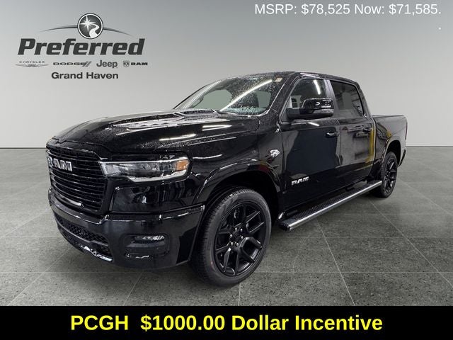 2026 RAM Ram 1500 RAM 1500 LARAMIE CREW CAB 4X4 5'7' BOX