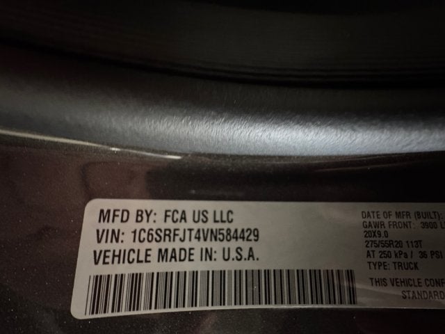 2027 RAM Ram 1500 RAM 1500 LARAMIE CREW CAB 4X4 5'7' BOX