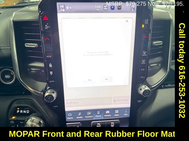 2026 RAM Ram 1500 RAM 1500 LARAMIE CREW CAB 4X4 5'7' BOX