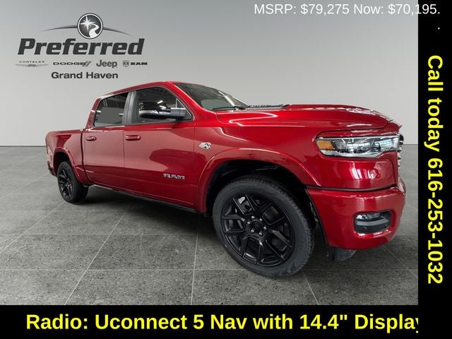 2026 RAM Ram 1500 RAM 1500 LARAMIE CREW CAB 4X4 5'7' BOX