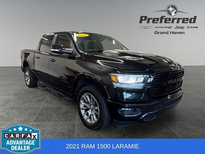 2021 RAM 1500 Laramie 5.7 Liter V8 Hemi Crew Cab 4WD