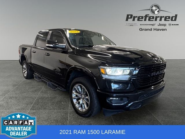 2021 RAM 1500 Laramie 5.7 Liter V8 Hemi Crew Cab 4WD