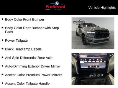 2026 RAM Ram 1500 RAM 1500 LARAMIE CREW CAB 4X4 5'7' BOX