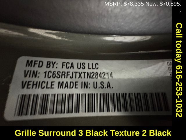 2026 RAM Ram 1500 RAM 1500 LARAMIE CREW CAB 4X4 5'7' BOX