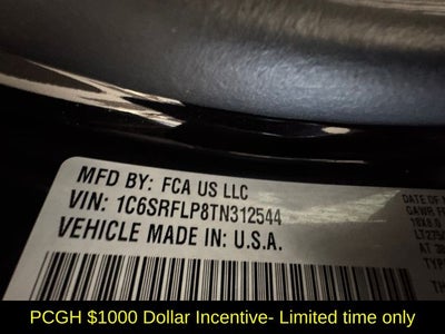2026 RAM Ram 1500 RAM 1500 REBEL CREW CAB 4X4 5'7' BOX