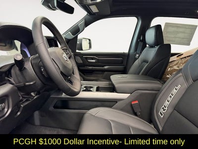 2026 RAM Ram 1500 RAM 1500 REBEL CREW CAB 4X4 5'7' BOX