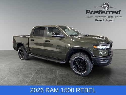 2026 RAM Ram 1500 RAM 1500 REBEL CREW CAB 4X4 5'7' BOX