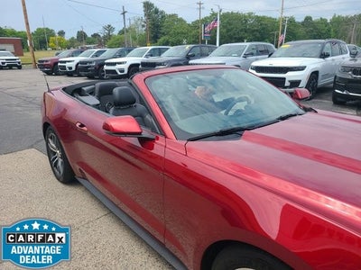 2017 Ford Mustang EcoBoost Premium 2.3 Liter EcoBoost Turbocharged 2D Convertible Aut