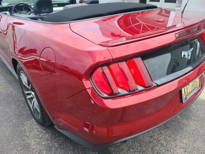2017 Ford Mustang EcoBoost Premium 2.3 Liter EcoBoost Turbocharged 2D Convertible Aut
