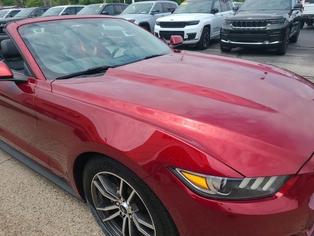 2017 Ford Mustang EcoBoost Premium 2.3 Liter EcoBoost Turbocharged 2D Convertible Aut