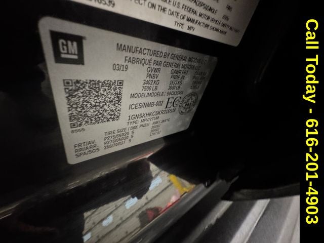 2019 Chevrolet Suburban LT